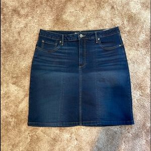 LEE RIDERS shape illusion Denim, jean, skirt size 16 NWOT